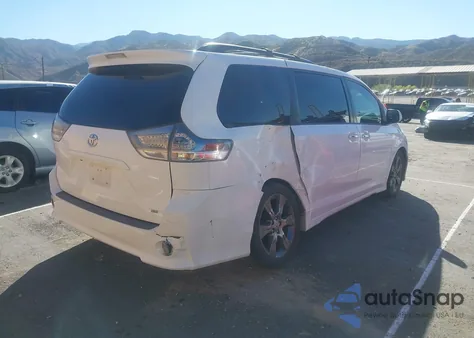 2015 Toyota Sienna Se 8 Passenger from USA, damaged, VIN 5TDXK3DC3FS669576